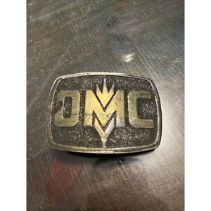 WG01133 NICE VINTAGE 1970s **OMC** OWATONNA MANUFACTURING CO. MINING BELT BUCKLE